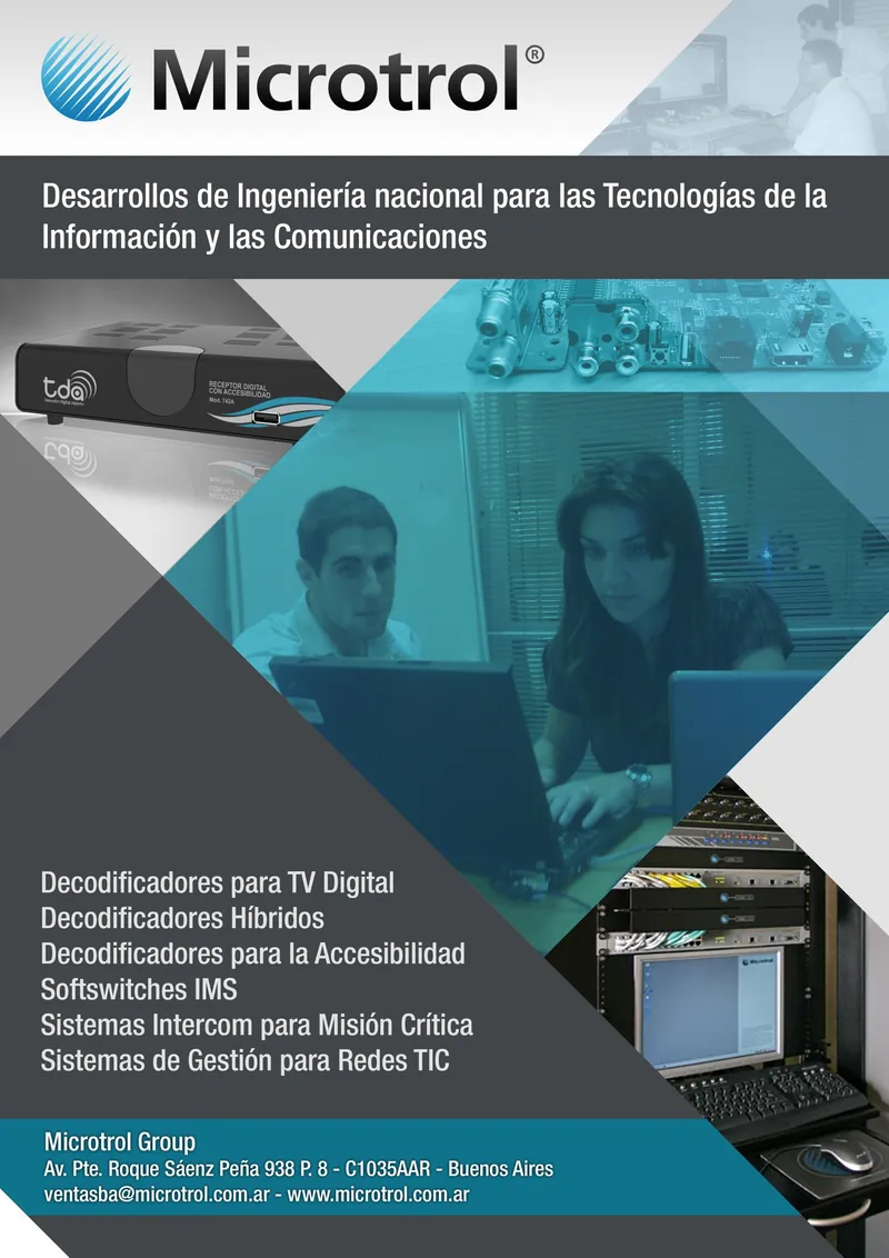 Microtrol: Aviso gráfico corporativo