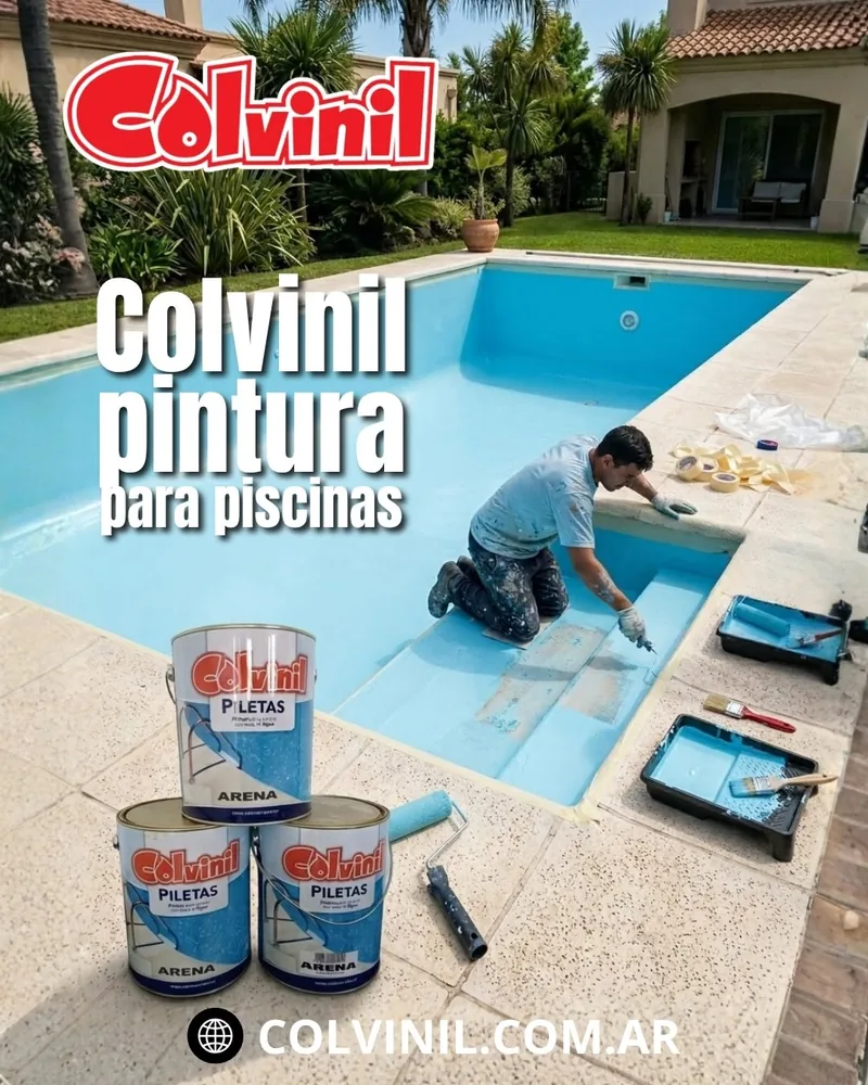 Colvinil: Posteo de Instagram: pintura para piscinas