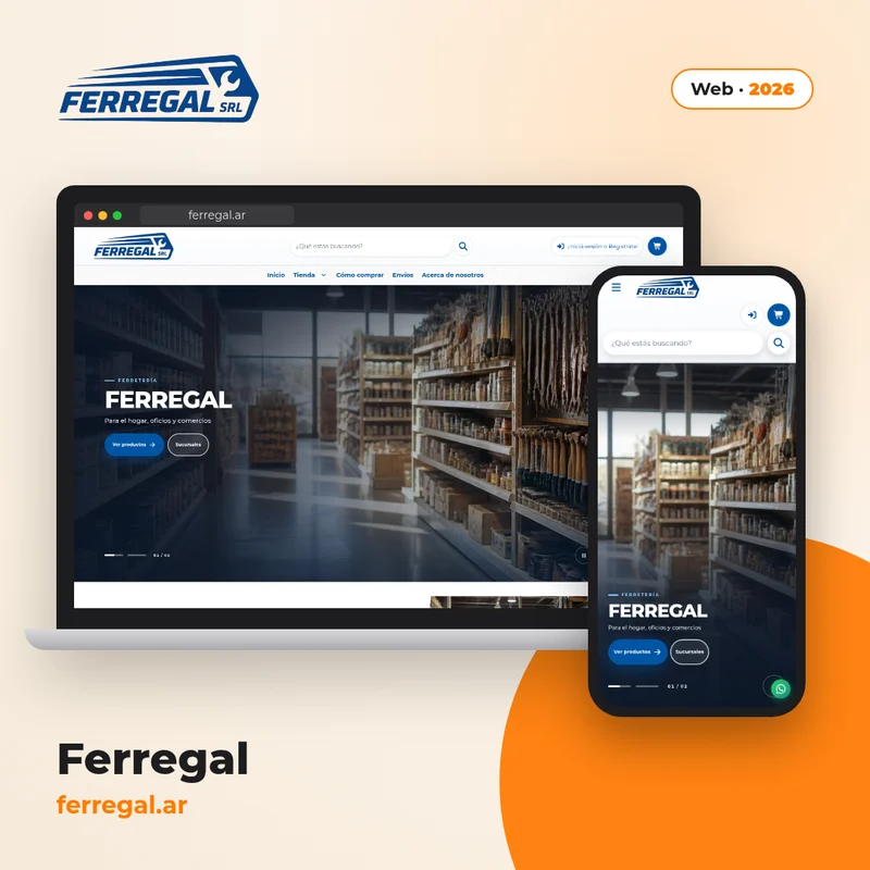 Ferregal: Sitio web